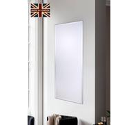 Yearn Mirrors Yearn Minimal Full Length Bevelled Mirror 152X61Cm In Metallic Silver Metallic Silver One Size