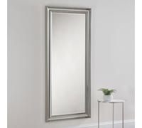Yearn Mirrors Yearn Scooped Silvery Champagne Full Length Mirror 168.5x77cm in Silver | Size: 168.5x77 cm Yearn Mirrors Silver 168.5x77 cm