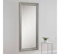 Yearn Mirrors Yearn Scooped Silvery Champagne Full Length Mirror 168.5X77Cm Silver