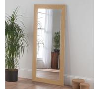 Yearn Oak Effect Framed Wall Mirror