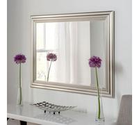 Yearn Silvery Champagne Rectangular Mirror 129X76Cm