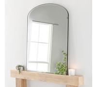 Yearn Simplicity Mantle Mirror Bevelled 92(W) X 121Cm(H) Black