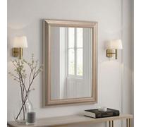 Yearn Textured Champagne Framed Wall Mirror 102.5X74.5Cm