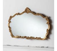 Yearn Traditional Decorative Landscape Mirror Gold