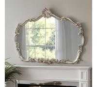 Yearn Traditional Decorative Landscape Mirror Silver