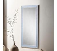 Yearn Wave Gloss Silver Full Length Mirror 168.5X77Cm