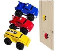 Yearpilrim Magnetic Wall Climbing Toy Car, Pull-Back Inertial Climbing Toys Car, Wall Climbings Cars That Drive on Walls and Ceiling, Inertial Magnetic Suspension Cars 3pcs