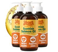 YEARS 100% Natural Pure Scottish Salmon Oil for Dogs UK | 3 x 250ml | Omega 3 Fish Oils Joint Supplements for Dogs Healthy Heart & Shiny Coat