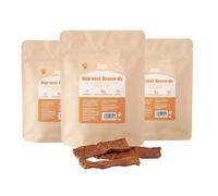 YEARS 3 x Tasty Harvest Rewards 100% Natural Dog Treats Grain Free High Fibre Hand Crafted Dog Chews with Farm Apples & Sweet Potato Immune Boosting Antioxidants Gently Air Dried - (3 x 75g)