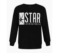 (Years (9-10), Black) DC Comics Childrens/Boys Official Flash TV Star Laboratories Sweatshirt