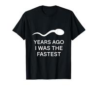 Years Ago I was The Fastest Funny Swimmer Swimming Team T-Shirt
