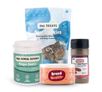 YEARS Cockapoo Ultimate Health Bundle Probiotic Supplement Powder Dog Dental Care with Liver & Red Pepper Food Topper for Healthy Coat & Digestion