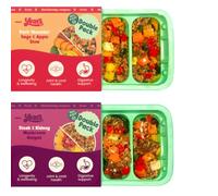 YEARS Complete Vet Certified Cupboard Fresh 4 Pack | Pork Shoulder and Steak & Kidney Hotpot | 100% Grain Free Nutritional Fresh Dog Food - 280g