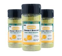 YEARS Dog Food Toppers for Fussy Eaters | 3 x Cheese & Broccoli | Grain Free Powdered Appetite Stimulant for Dogs