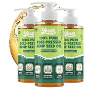 YEARS Hemp Oil for Dogs - Calming Cold Pressed Omega 3 6 9 | 3 x 250ml