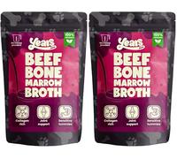 YEARS Liquid Beef Bone Broth for Dogs | 230ml Pouch | 100% Natural Collagen Dog Food Topper for Joint Support, Digestion & Fussy Eaters (Pack of 2)