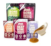 YEARS Probiotic Gravy & Bone Broth for Dogs | Variety Flavour Pack 760ml | Collagen Joint Supplement for Dogs