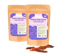 YEARS Salmon Strips for Dogs 2-Pack (80g) 97% Air Dried Fresh Scottish Salmon Natural Dog Treats High in Omega-3 for Shiny Coat & Healthy Heart - 40g