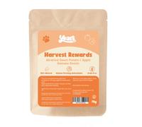 YEARS Tasty Harvest Rewards 100% Natural Dog Treats Grain Free High Fibre Hand Crafted Dog Chews with Farm Apples & Sweet Potato Immune Boosting Antioxidants Gently Air Dried - 75g