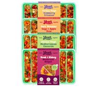 YEARS Vet Certified 100% Complete Nutritional Fresh Dog Food | Variety Pack | Chicken Thigh Steak Hotpot Turkey Fricassee & Pork Shoulder Prime Cuts of Meat with Vibrant Vegetables (4 x 630g Trays)