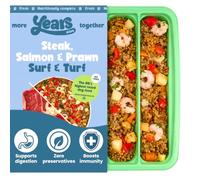 YEARS Vet Certified Surf N' Turf Fresh Dog Food | 4 x 980g Trays | Grain Free Natural Wet Dog Food