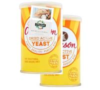 Yeast Bundle with 2 Pack Allinson Dried Active Baking Yeast with Brightdale Kitchen Booklet