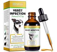 Yeast Infection Treatment for Dogs, Dog Ear Infection Treatment, Yeast for Itchy Dog Skin Relief, Allergy Relief, Soothe Itchy Paws, Eyes, Ears, Skin
