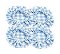 Yeast Pot Cover, Pack of 4 Breathable Bread Fermentation Lids | Bakers Beginners Housewives Bakeries Home Cafeterias Kitchen Camper