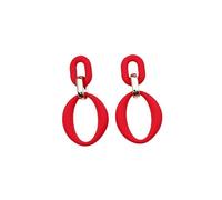 YEATMUE Acrylic Oval Statement Earrings for Women, Minimalism Fashion Neno Summer Jewelry Boho Beach Earring Stud Dangle Nude Earrings, Acrylic, No Gemstone