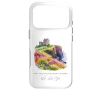 Yeats Famous Irish Poet watercolour illustration of Castle Case for iPhone 17 Pro