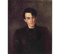 yeats john b William Butler Yeats Art Poster Print A4