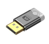 YEATTNGL Display Emulator Adapter for Gaming, Gamers, Gray 4K | Plugs Play Design for Gaming and Offices Use, Enhances Productivity for Extended Desktop and Remote Work