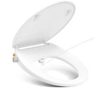 YEAUPE PRO F005 Toilettendeckel mit Bidet Toilet lid, White o,44.337.18.3cm