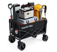 YEAUPE PRO Foldable, Handcart 200 kg, Black, 170-230L, 200KG