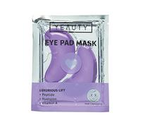 YEAUTY LUXURIOUS LIFT EYE PAD MASK, hyaluronic acid and vitamin A counteract wrinkles and provide intensive moisture, 1x2 pieces, purple