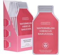 YEAUTY SMOOTHIE Watermelon Hibiscus Bakuchiol - Targeted Visible Signs of Ageing - 100% Biodegradable - Pack of 16