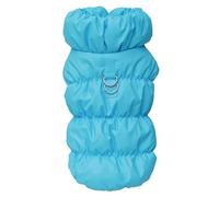 YEBEIOUEYC Soft Warm Dog Clothes Winter Padded Puppy Cat Coat Jacket for Small Medium Dogs Chihuahua French Bulldog Poodle Vest Pet Outfit(DLBlue,2XL)