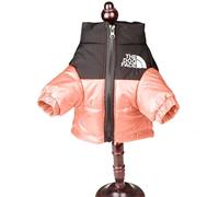 YEBEIOUEYC Winter Pet Dog Cat Clothes Warm Windproof Jacket Dog Reflective Coat Chihuahua Pet Outfits for Small/Medium/Large Dogs(Pink,XXXL)