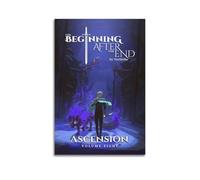 YEBGKRNR Book The Beginning After The End Poster Poster Decorative Painting Canvas Wall Posters And Art Picture Print Modern Family Bedroom Decor Posters 08x12inch(20x30cm)