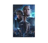 YEBGKRNR Detroit Become Human Game Poster Poster Decorative Painting Canvas Wall Posters And Art Picture Print Modern Family Bedroom Decor Posters 08x12inch(20x30cm)