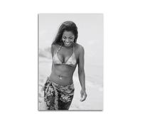 YEBGKRNR Poster of Actress Janet Jackson Poster Decorative Painting Canvas Wall Posters And Art Picture Print Modern Family Bedroom Decor Posters 16x24inch(40x60cm)
