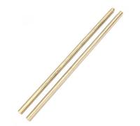 YebiO 1/5/10Pcs Round Bar Rod, for DIY Handle Material Circular Wire Tube Modelmaking Brass Rod Length 200/250/300Mm/200Mm/16Mm 1Pcs