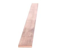 YebiO 1Pc 99.9% Red Copper Flat Metal Plate Thickness 1/1.5/2/3/4/5Mm T2 Copper Strip Copper Plate DIY Material/1 * 15 * 250Mm