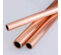 YebiO 1Pc T2 Copper Tube Od29 Outer Diameter 29Mm Wall Thick 1Mm 1.5Mm 2Mm Copper Capillary Hollow Copper Tube/29 * 1Mm/245Mm