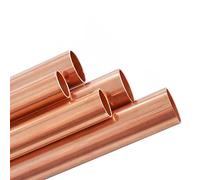 YebiO 1Pc T2 Copper Tube Od32 Outer Diameter 32Mm Wall Thick 1.5Mm 2Mm 3Mm Copper Capillary Hollow Copper Tube/32 * 1.5Mm/500Mm