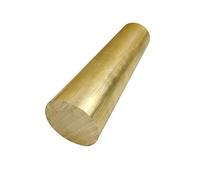 YebiO 1Pcs H62 Brass Rod Solid Copper Bar 100Mm Length, Diameter 30Mm 32Mm 35Mm 40Mm 50Mm 55Mm 60Mm Brass Strip Round Bar DIY Cutting Tool/35 * 100Mm