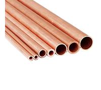 YebiO 1Pcs T2 Copper Pipe Tube Copper Pipe,for Building Model Capillary Hollow Copper Pipe Od10~54Mm Long Tubes/50Cm/Od32*Id28Mm