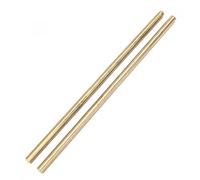 YebiO Brass Round Rods, Solid Round Rod Lathe Bar Stock 2/3/4/5/6/8-20Mm, for DIY Craft Making Making Pins 1/5/10Pcs/250Mm/16Mm 1Pcs