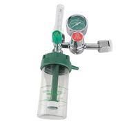 Yechiry 0-100mpa Air Regulator, Professional Oxygen Gas Pressure Reducer Meter with Clear Scale Double Protection Filter Thickening for Oxygen Gas Safe Use