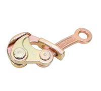 Yechiry 0.5T Cable Grip, Wire Rope Puller Tool, Carbon Steel Cable Gripper with Prevent Pinch Safety Devices for Straightening Clamping Steel Wire Ropes